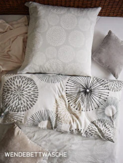 Satin-Bettwäsche, Nature -Teppiche Verkaufe Panadero Bettwaesche beige nature 135x200 mil2