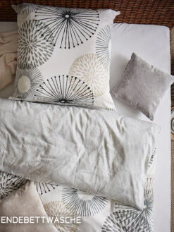 Satin-Bettwäsche, Nature -Teppiche Verkaufe Panadero Bettwaesche beige nature 135x200 mil3