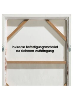 Leinwand-Druck-gerahmt, Dunkelbeige -Teppiche Verkaufe Parat Druckgerahmt Beige Dunkelbeige 52x72 ruk