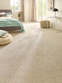 Schlingen-Teppichboden, Creme 11