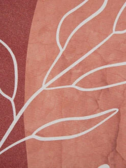 Druck Gerahmt, Orange/Weiss -Teppiche Verkaufe Polly Druckgerahmt Orange OrangeWeiss 63x63 lup