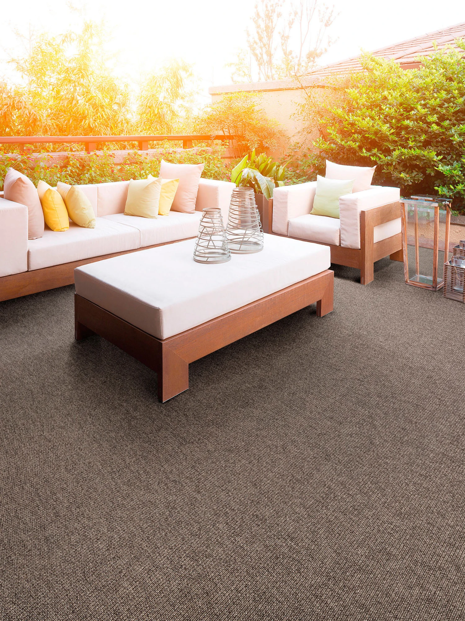 Schlingen-Teppichboden, Muskat 88 3 Schlingen-Teppichboden, Muskat 88