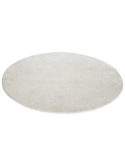 Woll-Teppich, Hellbeige -Teppiche Verkaufe Puri NepalTeppich Creme Hellbeige 200rund fper