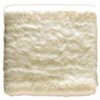 Sitzauflage, Creme -Teppiche Verkaufe Ranua Kunstfell Sitzkissen Creme 35x35 pla
