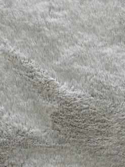 Sitzauflage, Silver -Teppiche Verkaufe Ranua Kunstfell Sitzkissen Hellgrau Silver lup