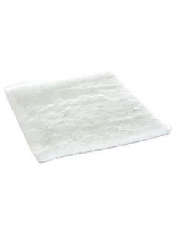 Sitzauflage, Snow -Teppiche Verkaufe Ranua Kunstfell Sitzkissen Weiss Snow 35x35 fper