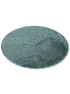 Kunstfell-Teppich, Jade -Teppiche Verkaufe Ranua Kunstfellteppich tuerkis Jade rund100 fper