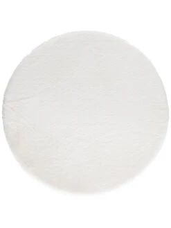 Kunstfell-Teppich, Snow -Teppiche Verkaufe Ranua Kunstfellteppich weiss snow rund100 pla