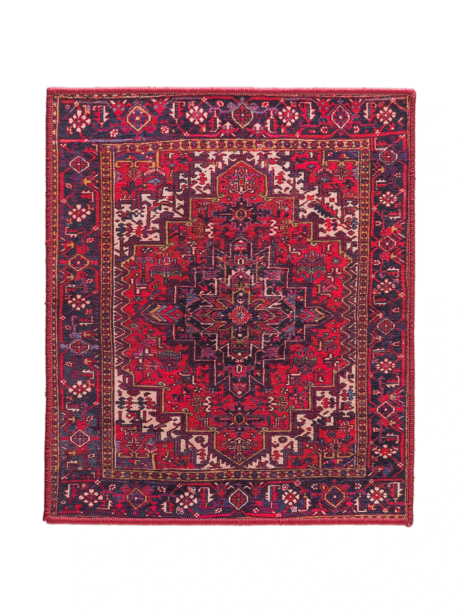 Badematte, Kaminrot 3 Badematte, Kaminrot