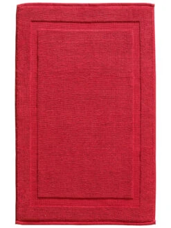 Badematte, Purpurrot