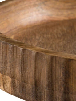 Deko-Schale, Natural -Teppiche Verkaufe Ruffle DekoSchale Braun Natural 25x25 lup