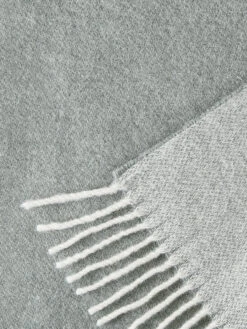 Wolldecke, Offwhite/Hellgrau -Teppiche Verkaufe Runa Decke Grau OffwhiteHellgrau 140x200 lup