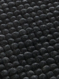 Sitzauflage, Black -Teppiche Verkaufe Sannerud Filzkugel Sitzkissen schwarz Black 40x40 lup