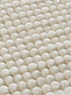 Sitzauflage, White -Teppiche Verkaufe Sannerud Filzkugel Sitzkissen weiss White 40x40 lup