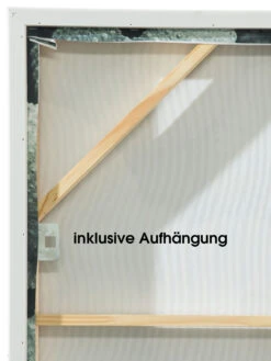 Leinwand-Druck-gerahmt, Hellgrün -Teppiche Verkaufe Seeigel Druckgerahmt Gruen Hellgruen 50x120 ruk