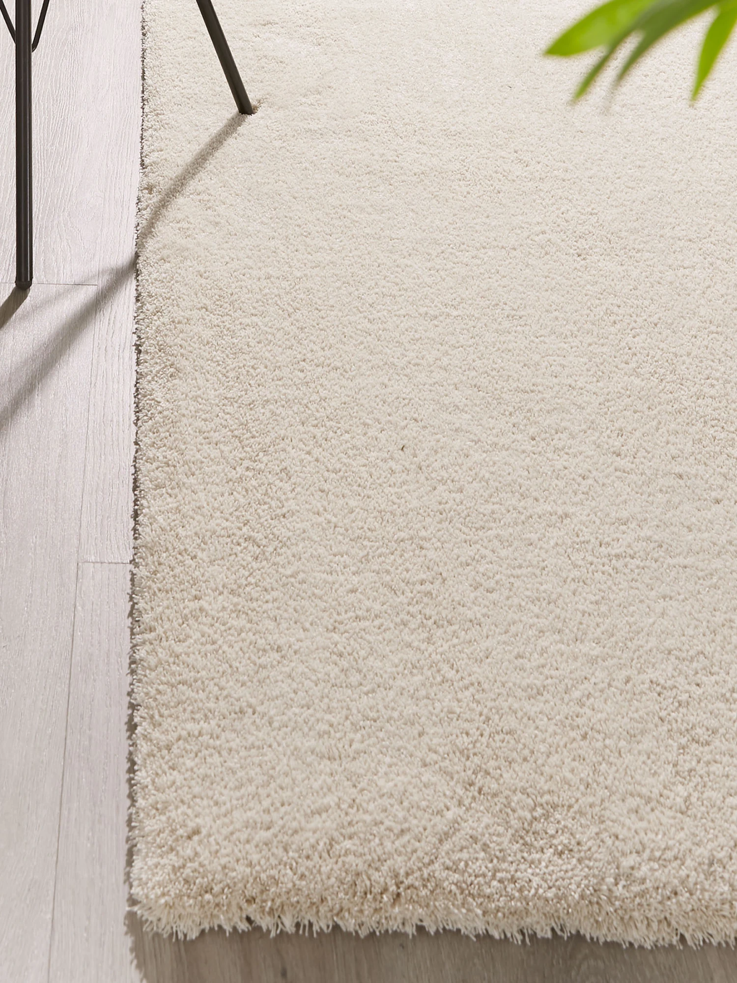 Hochflor-Teppich, Weiss 4 Hochflor-Teppich, Weiss - Image 2