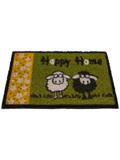 Fußmatte, Hellgrün -Teppiche Verkaufe Sheep Fussmatte gruen Hellgruen 40x60 fper