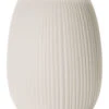 Vase, Weiss -Teppiche Verkaufe Sinya Vase Creme Weiss 13x13x172C9 per
