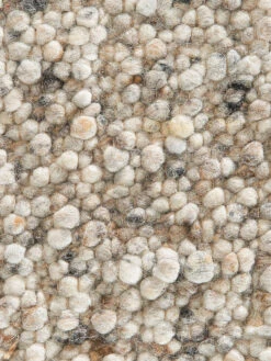 Woll-Teppich, Kies -Teppiche Verkaufe Skagen HandwebTeppich Beige Kies 170x230 lup