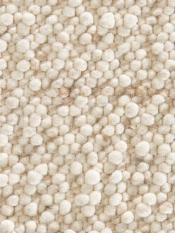 Woll-Teppich, Dünensand -Teppiche Verkaufe Skagen HandwebTeppich Creme Duenensand 170x230 lup