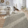 Hochflor-Teppich, Grau Meliert -Teppiche Verkaufe Skaven HochflorTeppich Beige GrauMeliert 160x230 mil
