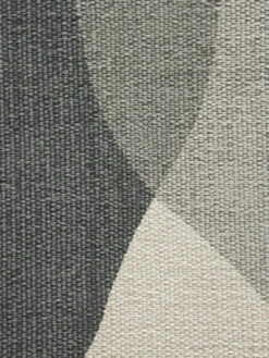 Flachgewebe-Teppich, Grau-Weiss -Teppiche Verkaufe Skelby FlachgewebeTeppich Grau GrauWeiss 90x160 lup