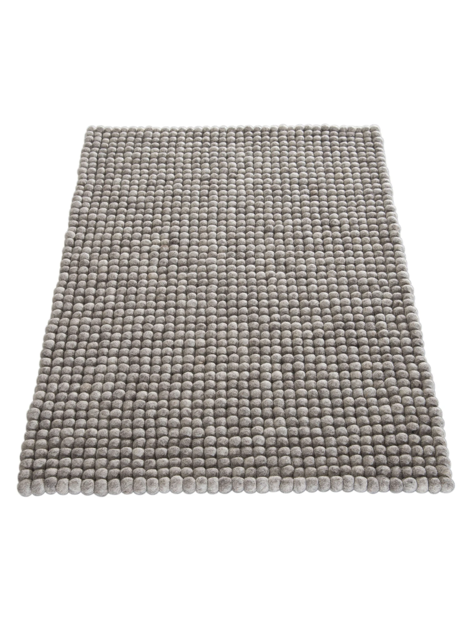 Filzkugel-Teppich, Stone Grey 4 Filzkugel-Teppich, Stone Grey - Image 2