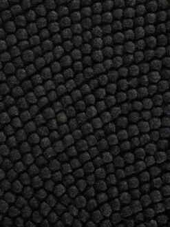 Filzkugel-Teppich, Black -Teppiche Verkaufe Smedby FilzkugelTeppich Schwarz Black 200rund lup