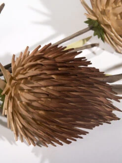 Kunstblume, Lila -Teppiche Verkaufe Softflower Kunstblume Braun Lila 15x94 lup