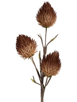 Kunstblume, Lila -Teppiche Verkaufe Softflower Kunstblume Braun Lila 15x94 pla2