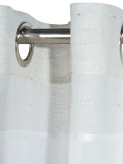 Ösenschal, Taupe -Teppiche Verkaufe Sontje Gardine Oesenschal Beige Taupe 140x245 lup1