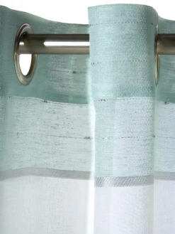 Ösenschal, Mint 10 Ösenschal, Mint -Teppiche Verkaufe Sontje Gardine Oesenschal Gruen Mint 140x245 lup1