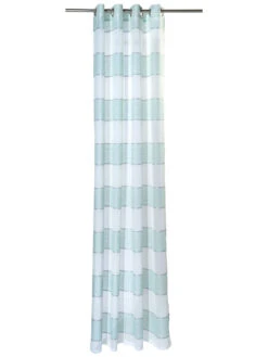 Ösenschal, Mint 8 Ösenschal, Mint -Teppiche Verkaufe Sontje Gardine Oesenschal Gruen Mint 140x245 pla1