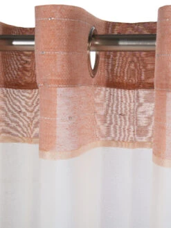 Ösenschal, Terra -Teppiche Verkaufe Sontje Gardine Oesenschal Rot Terra 140x245 lup1