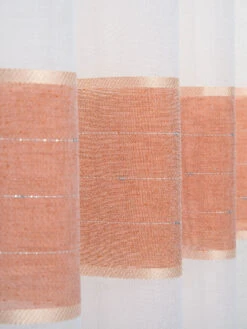 Ösenschal, Terra -Teppiche Verkaufe Sontje Gardine Oesenschal Rot Terra 140x245 lup2