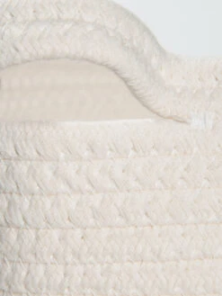 Korb, Braun/Weiss -Teppiche Verkaufe Souble Korb Braun BraunWeiss 24x24x23 lup2