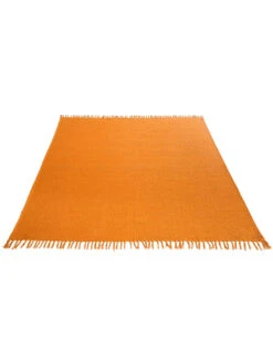 Baumwoll-Teppich, Orange -Teppiche Verkaufe Summerweave Handwebteppich Orange 2 170x240 fper
