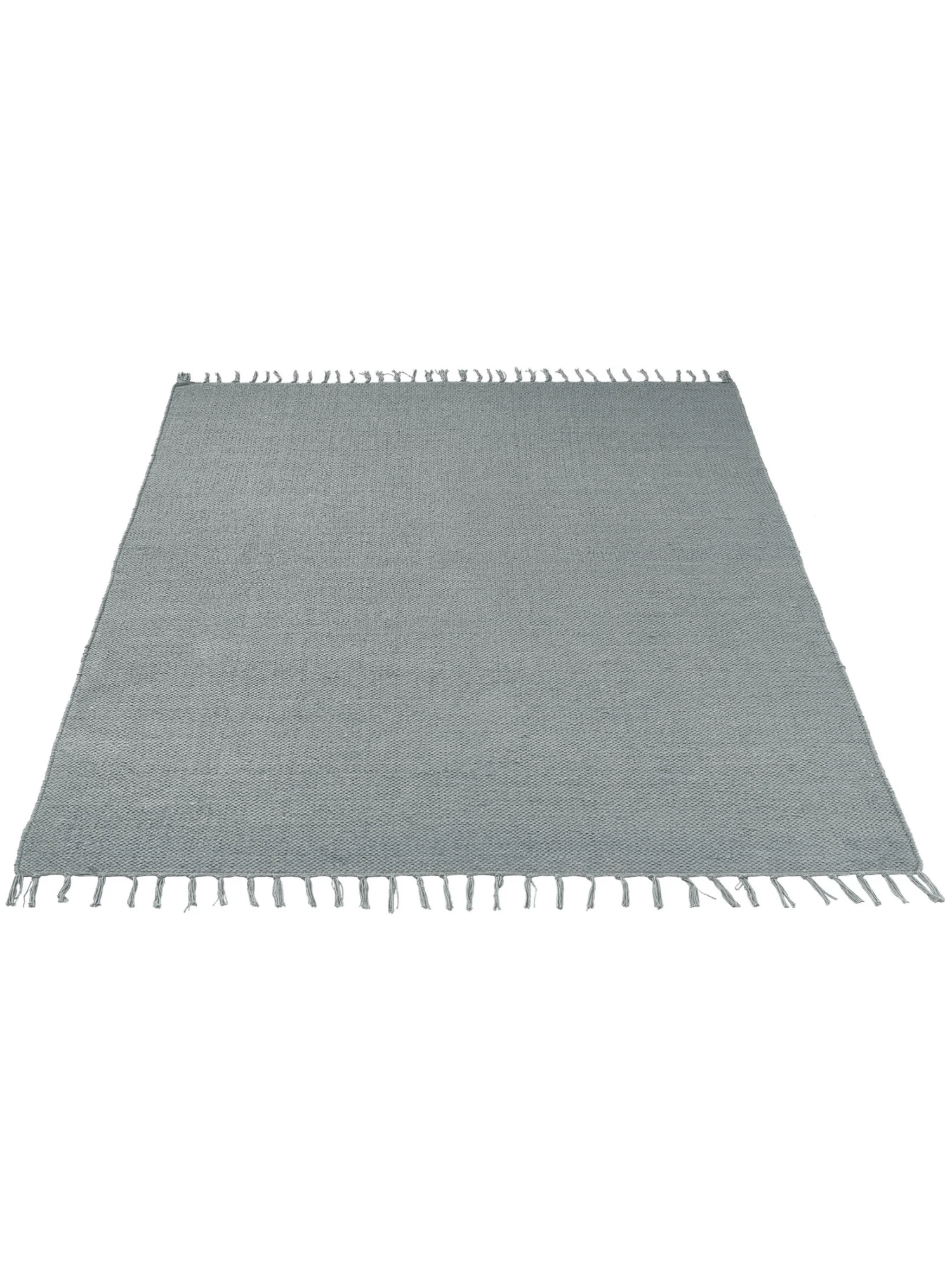 Baumwoll-Teppich, Grau 5 Baumwoll-Teppich, Grau - Image 3