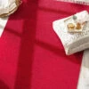 Baumwoll-Teppich, Himbeerrot -Teppiche Verkaufe Summerweave Handwebteppich rot Himbeerrot 170x240 mil
