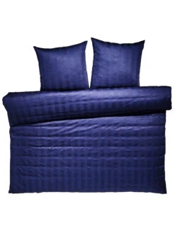Satin-Bettwäsche, Marine -Teppiche Verkaufe Sureno Bettwaesche dunkelblau Marine 240x220 pla