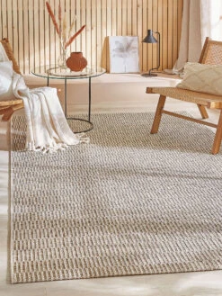 Outdoor-Teppich, Sand 10 Outdoor-Teppich, Sand -Teppiche Verkaufe Talagante Flachgewebeteppich Beige Sand 120x170 mil1