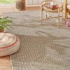 Outdoor-Teppich, Sand -Teppiche Verkaufe Talagante Flachgewebeteppich Beige Sand 120x170 mil3