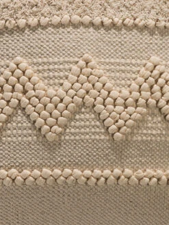 Kissen, Nature -Teppiche Verkaufe Talamanca Kissen Weiss Offwhite 45x45 lup