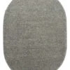 Woll-Teppich, Grau -Teppiche Verkaufe Tamesna BerberTeppich Grau 170x240oval pla
