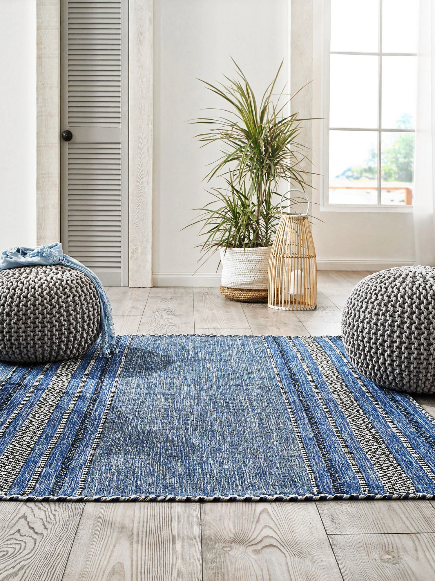 Kelim, Blue 3 Kelim, Blue