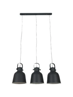 Hängeleuchte, Sand Black -Teppiche Verkaufe Timelessi 3erHaengeleuchte Schwarz SandBlack 25x72x183 per3