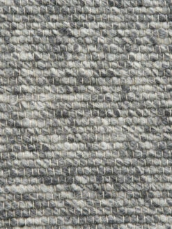 Handweb-Teppich, Dark Grey -Teppiche Verkaufe Tjaellmo HandwebTeppich Dunkelgrau DarkGrey 200rund lup