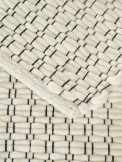 Woll-Teppich, White -Teppiche Verkaufe Toftlund WollTeppich Weiss White 170x240 wel