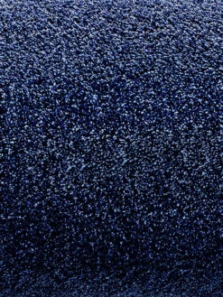 Hochflor-Teppich, Dunkelblau -Teppiche Verkaufe Touch Uniteppich Blau Dunkelblau lup
