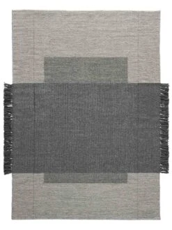 Woll-Teppich, Stone Grey -Teppiche Verkaufe Vaermland WollTeppich Grau StoneGrey 170x240 pla